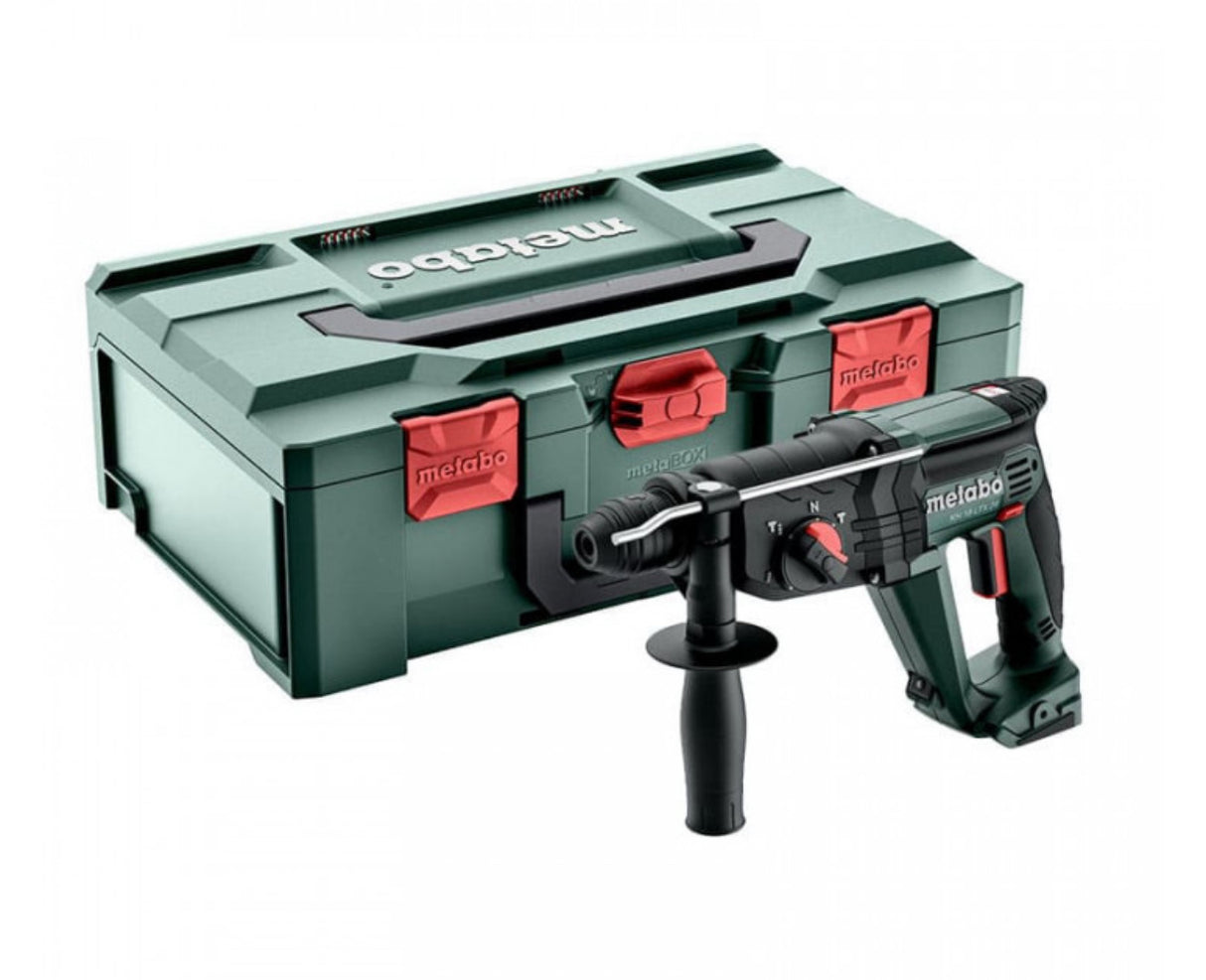 Perforatore scalpellatore 18V SDS-plus 2,1 J (Prodotto da solo) KH 18 LTX 24 in metabox - METABO 601712840