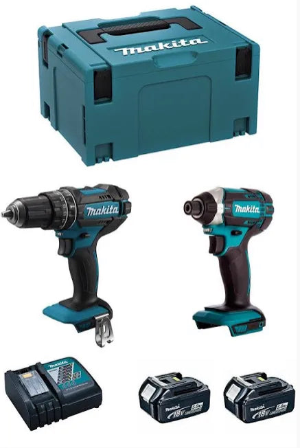 Makita kit DLX2131TJ (dhp482 + dtd152 + 2 x 5,0 ah