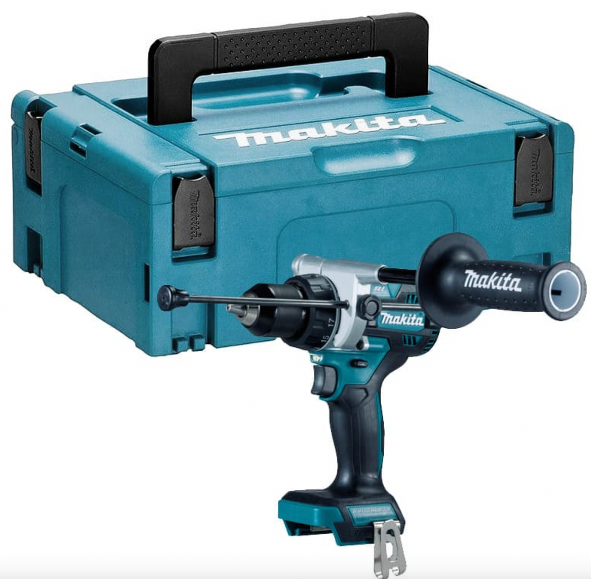 Trapano a percussione 18V LXT (solo macchina) in MAKPAC - MAKITA DHP486ZJ