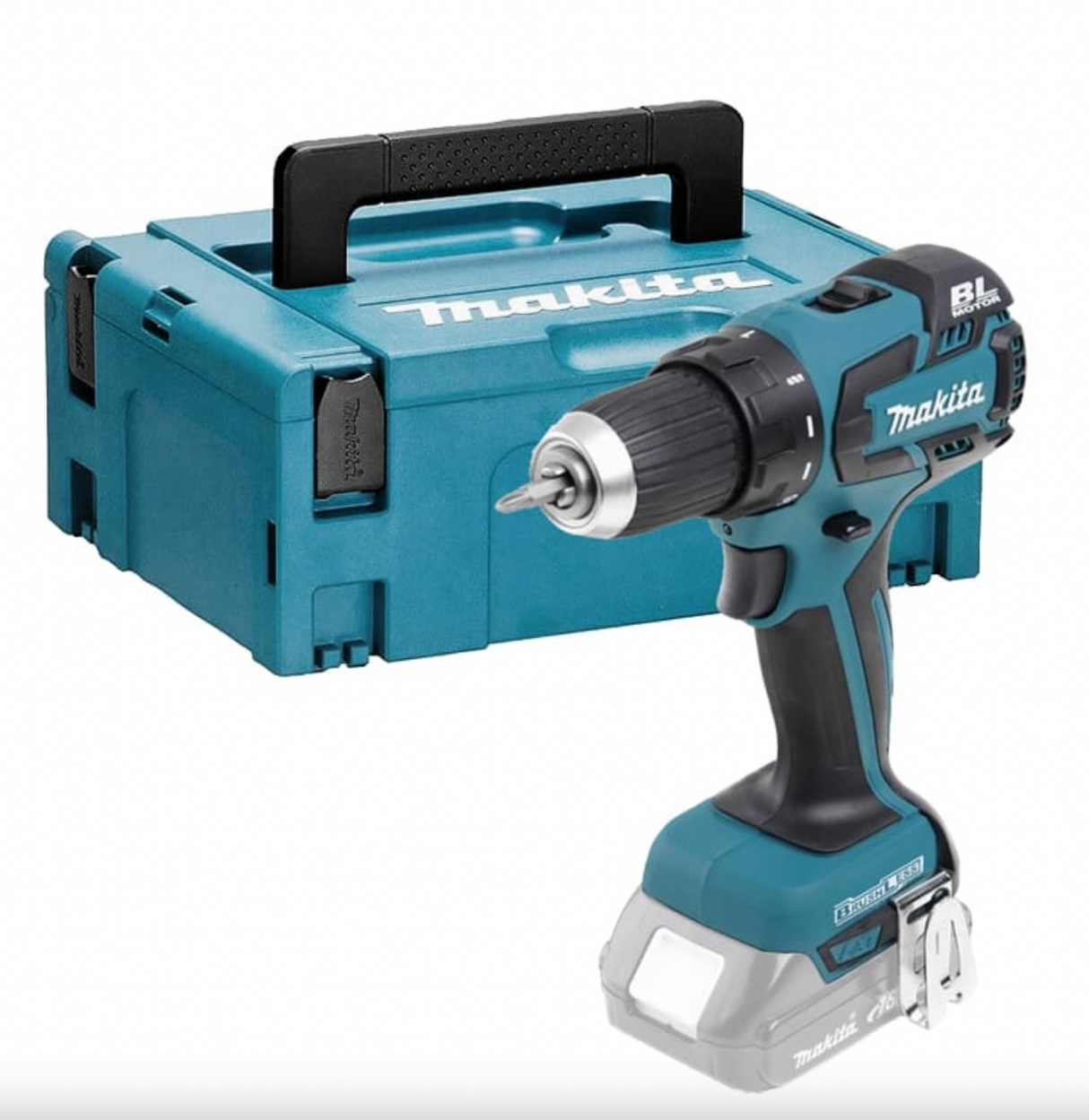 Trapano avvitatore 18V LXT (Solo prodotto) in MAKPAC - MAKITA DDF459ZJ