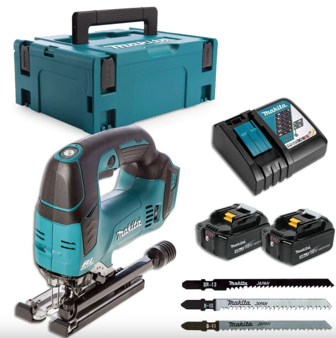 Seghetto alternativo 18V LXT (2x4,0 Ah) in MAKPAC - MAKITA DJV182RMJ