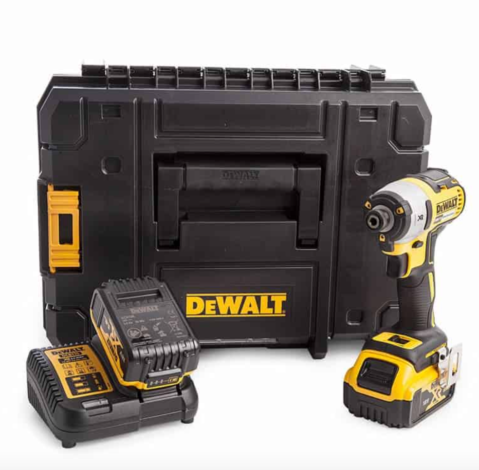 Avvitatore a percussione 18V XR 205 Nm (2x5,0 Ah) in TSTAK - DEWALT DCF887P2