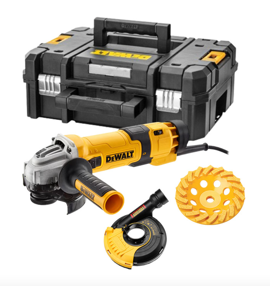 Smerigliatrice angolare 1500 W Ø125 mm (Solo) in TSTAK - DEWALT DWE4257KT-QS