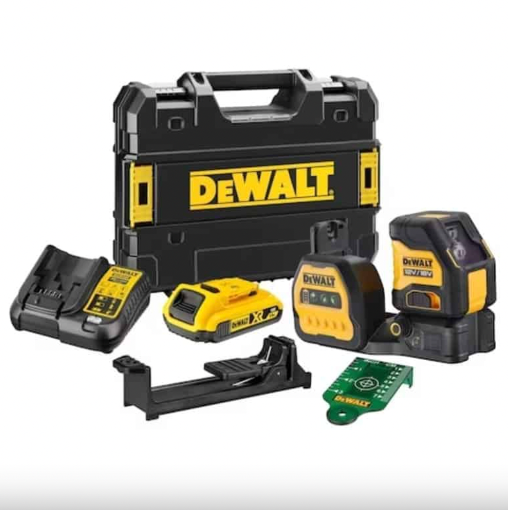 Livella laser multilinea XR 12V/18V (1x2,0 Ah) - DEWALT DCE088D1G18