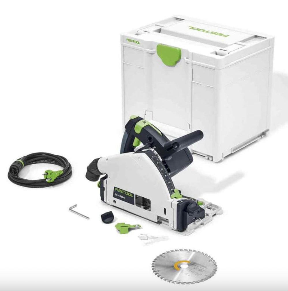 Sega ad immersione 1200W Ø 160 mm - FESTOOL TS 55 FEBQ-Plus 576703