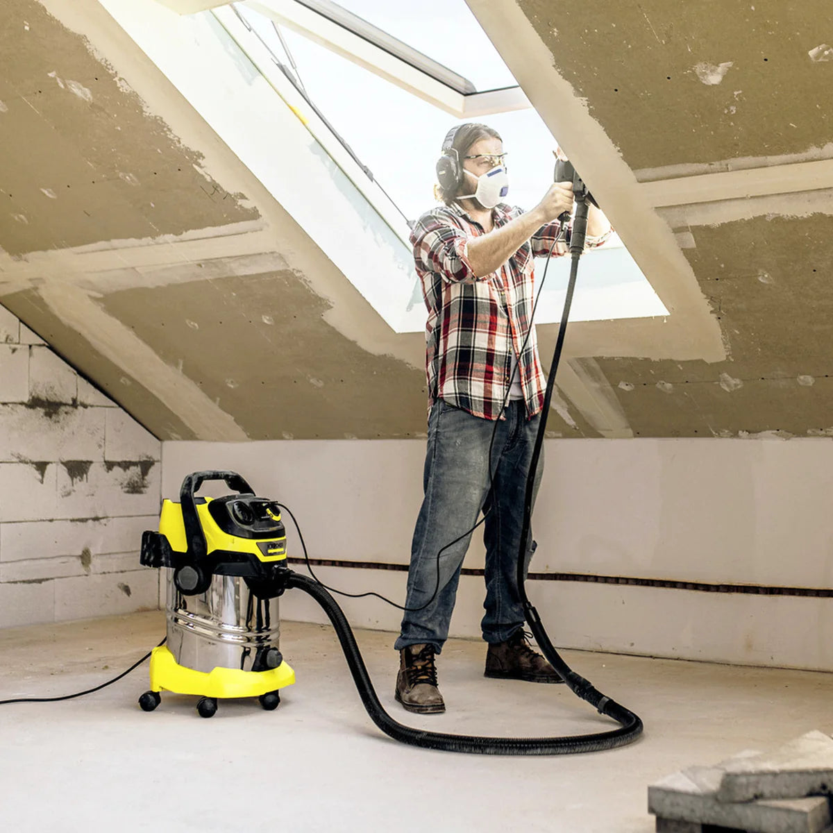 Karcher-Aspirapolvere Karcher WD 6 P S V-30/6/22/T + DDC 1300W